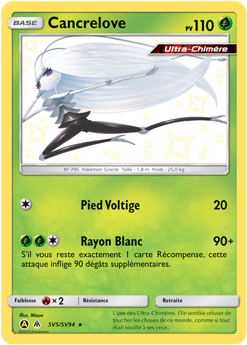 Carte Pokémon Cancrelove SV5/SV94 de la série Destinées Occultes en vente au meilleur prix