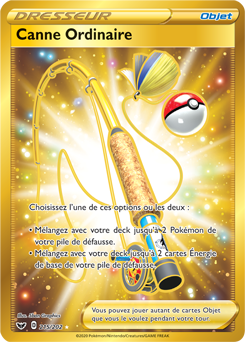 Carte Pokémon Canne Ordinaire 215/202 de la série Épée et Bouclier en vente au meilleur prix