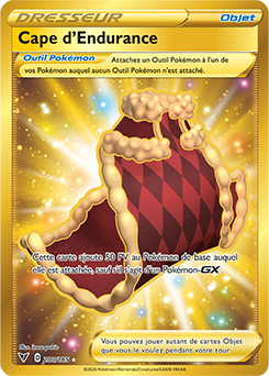 Carte Pokémon Cape d Endurance 200/185 de la série Voltage Éclatant en vente au meilleur prix