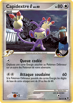 Carte Pokémon Capidextre 56/111 de la série Rivaux Émergents en vente au meilleur prix