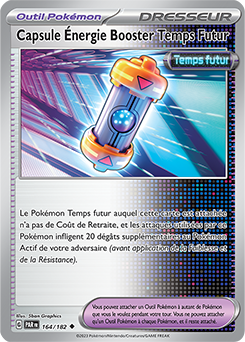 Carte Pokémon Capsule Énergie Booster Temps Futur 164/182 de la série Faille Paradoxe en vente au meilleur prix
