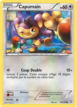 Carte Pokémon Capumain 99/124 de la série Dragons Éxaltés en vente au meilleur prix