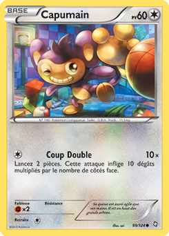 Carte Pokémon Commune Capumain 99/124 de la série Dragons Éxaltés