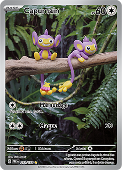 Carte Pokémon Capumain 211/182 de la série Faille Paradoxe en vente au meilleur prix