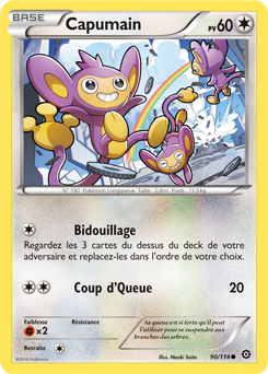 Carte Pokémon Capumain 90/114 de la série Offensive Vapeur en vente au meilleur prix