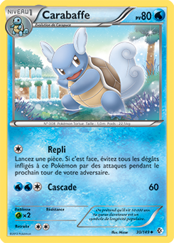 Carte Pokémon Carabaffe 30/149 de la série Frantières Franchies en vente au meilleur prix