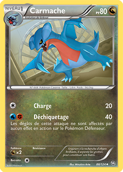 Carte Pokémon Carmache 88/124 de la série Dragons Éxaltés en vente au meilleur prix