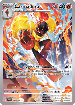 Carte Pokémon Carmadura 86/84 de la série Nuit Noire en vente au meilleur prix