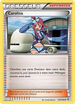 Carte Pokémon Carolina 134/149 de la série Frantières Franchies en vente au meilleur prix