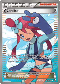 Carte Pokémon Carolina 149/149 de la série Frantières Franchies en vente au meilleur prix