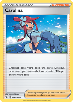 Carte Pokémon Carolina 166/192 de la série Clash des Rebelles en vente au meilleur prix