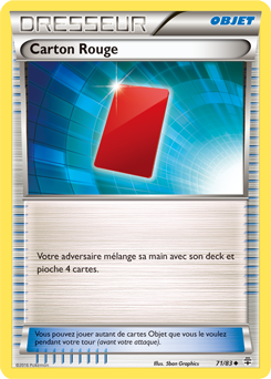 Carte Pokémon Carton Rouge 71/83 de la série Générations en vente au meilleur prix