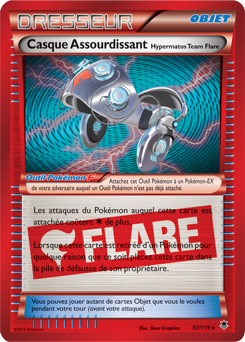 Carte Pokémon Casque Assourdissant 97/119 de la série Vigueur Spectrale en vente au meilleur prix