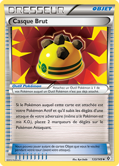 Carte Pokémon Casque Brut 133/149 de la série Frantières Franchies en vente au meilleur prix