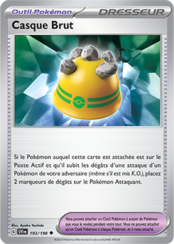 Carte Pokémon Casque Brut 193/198 de la série Écarlate et Violet en vente au meilleur prix