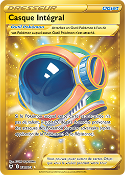 Carte Pokémon Casque Intégral 231/203 de la série Évolution Céleste en vente au meilleur prix