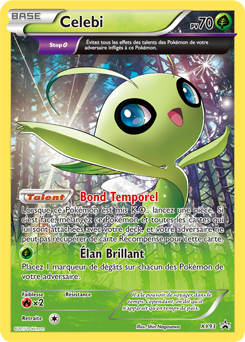 Carte Pokémon Promo Celebi XY93 de la série Promos XY