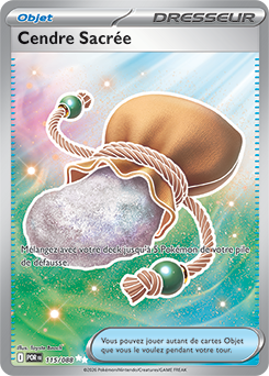 Carte Pokémon Cendre Sacrée 115/88 de la série Équilibre Parfait en vente au meilleur prix