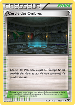 Carte Pokémon Cercle des Ombres 126/146 de la série X&Y en vente au meilleur prix