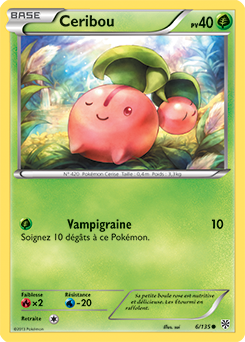 Carte Pokémon Ceribou 6/135 de la série Tempête Plasma en vente au meilleur prix