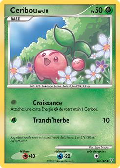 Carte Pokémon Ceribou 96/147 de la série Vainqueurs Suprêmes en vente au meilleur prix