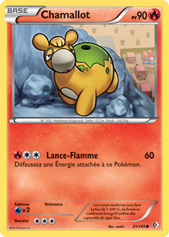 Carte Pokémon Chamallot 21/149 de la série Frantières Franchies en vente au meilleur prix