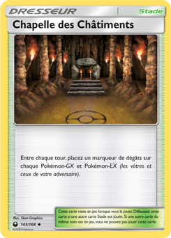 Carte Pokémon Chapelle des Châtiments 143/168 de la série Tempête Céleste en vente au meilleur prix