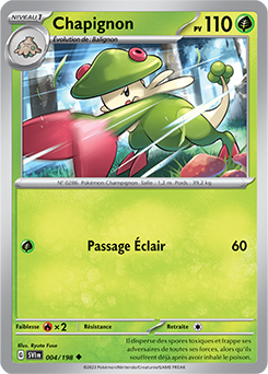 Carte Pokémon Chapignon 004/198 de la série Écarlate et Violet en vente au meilleur prix