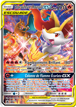 Carte Pokémon Charizard Braixen GX SM230 de la série Promos Soleil et Lune en vente au meilleur prix