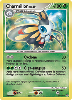 Carte Pokémon Charmillon 19/130 de la série Diamant & Perle en vente au meilleur prix