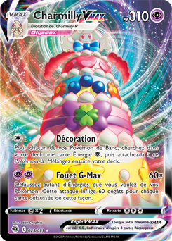 Carte Pokémon Charmilly VMAX 023/073 de la série La Voie du Maître en vente au meilleur prix