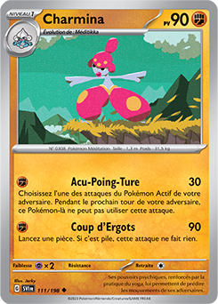 Carte Pokémon Charmina 111/198 de la série Écarlate et Violet en vente au meilleur prix