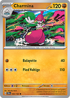 Carte Pokémon Charmina 83/162 de la série Forces Temporelles en vente au meilleur prix