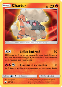 Carte Pokémon Chartor 29/168 de la série Tempête Céleste en vente au meilleur prix