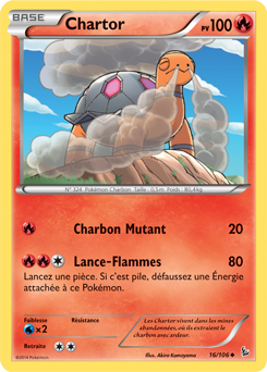Carte Pokémon Chartor 16/106 de la série Étincelle en vente au meilleur prix