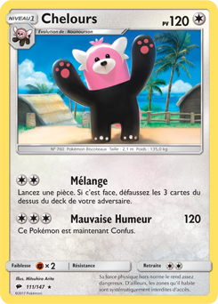 Carte Pokémon Chelours 111/147 de la série Ombres Ardentes en vente au meilleur prix