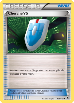 Carte Pokémon Cherche VS 109/119 de la série Vigueur Spectrale en vente au meilleur prix