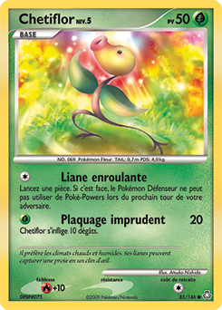 Carte Pokémon Chetiflor 85/146 de la série Eveil des Légendes en vente au meilleur prix