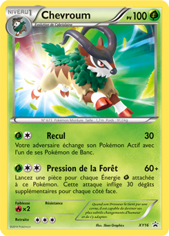 Carte Pokémon Chevroum XY16 de la série Promos XY en vente au meilleur prix