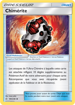 Carte Pokémon Chimérite 185/236 de la série Éclipse Cosmique en vente au meilleur prix