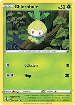 Carte Pokémon Chlorobule 009/195 de la série Tempête Argentée en vente au meilleur prix