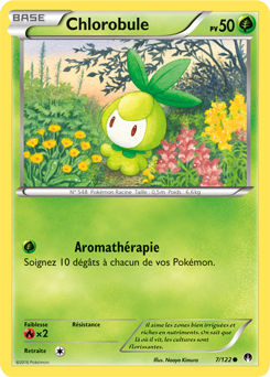 Carte Pokémon Chlorobule 7/122 de la série Rupture Turbo en vente au meilleur prix