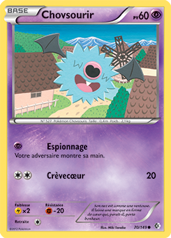 Carte Pokémon Chovsourir 70/149 de la série Frantières Franchies en vente au meilleur prix