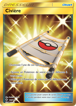 Carte Pokémon Civière 165/147 de la série Ombres Ardentes en vente au meilleur prix