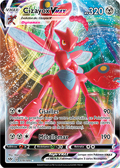 Carte Pokémon Cizayox VMAX 119/189 de la série Ténèbres Embrasées en vente au meilleur prix