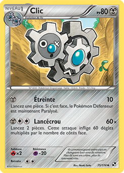 Carte Pokémon Clic 75/114 de la série Noir & Blanc en vente au meilleur prix