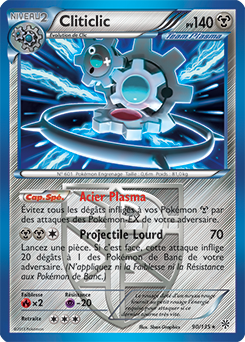 Carte Pokémon Cliticlic 90/135 de la série Tempête Plasma en vente au meilleur prix