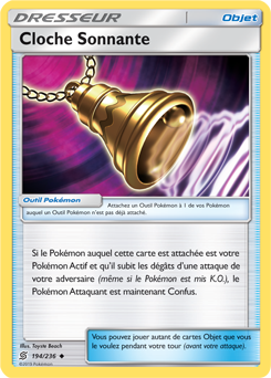 Carte Pokémon Cloche Sonnante 194/236 de la série Harmonie des Esprits en vente au meilleur prix