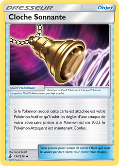 Carte Pokémon Peu commune Cloche Sonnante 194/236 de la série Harmonie des Esprits