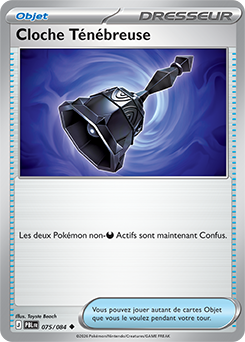 Carte Pokémon Cloche Ténébreuse 75/84 de la série Nuit Noire en vente au meilleur prix